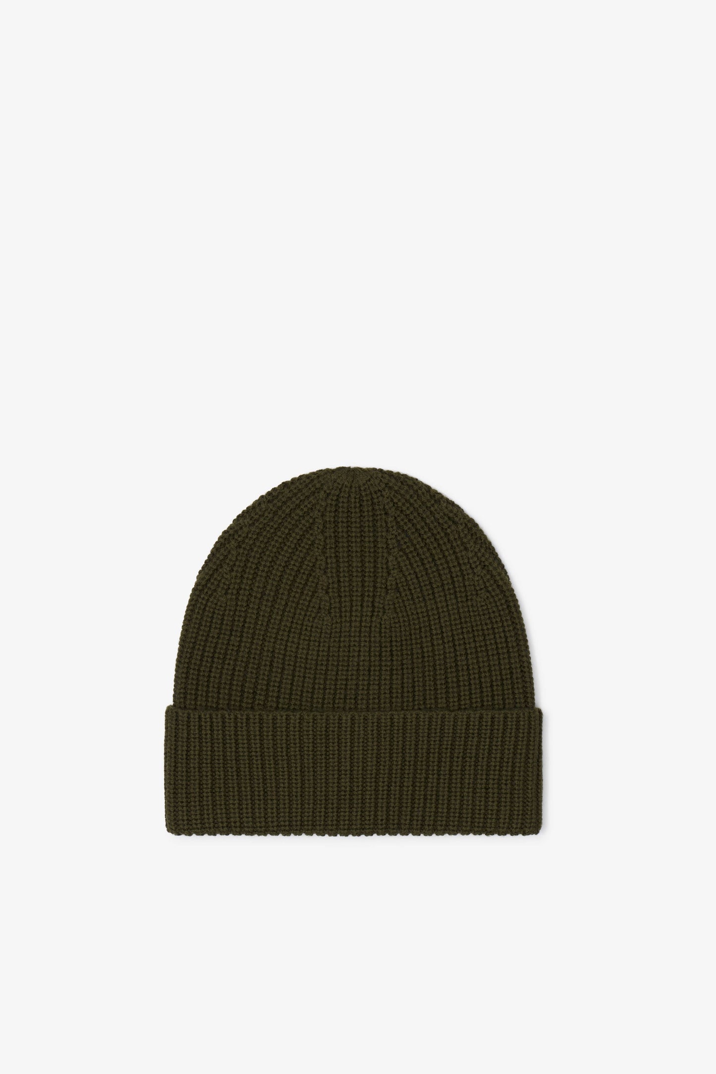 ARCTIC FOX & CO. - Merino Wool Beanie - Khaki Evergreen - AW24