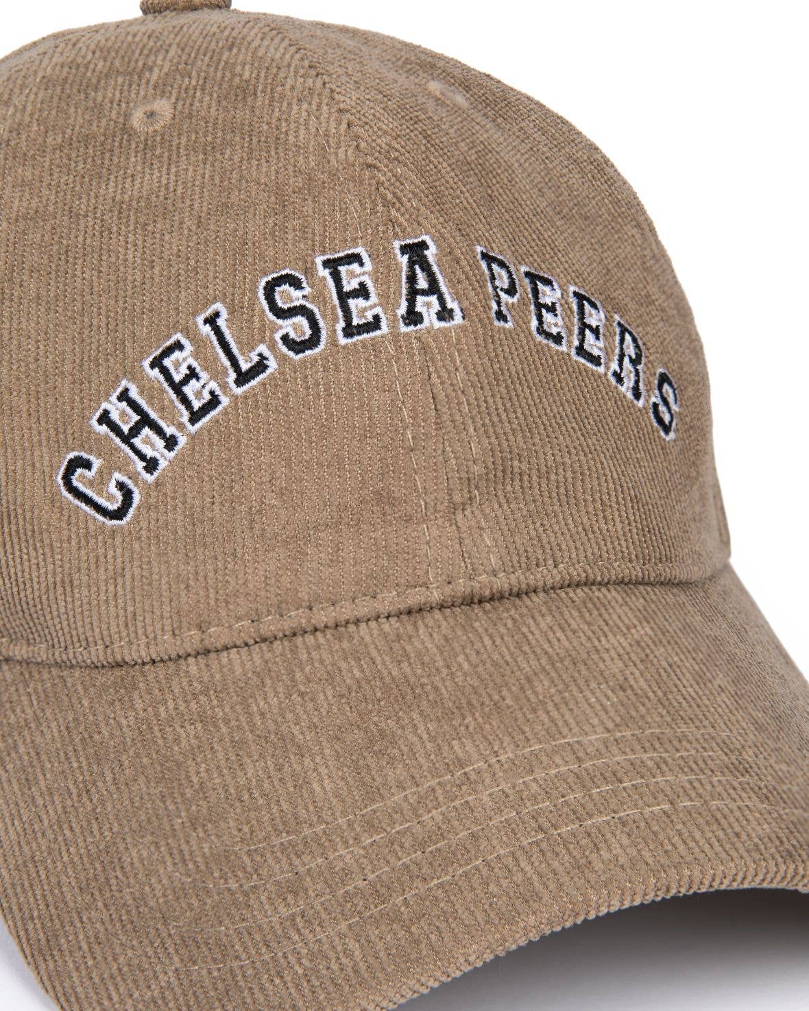 Chelsea Peers - Corduroy Logo Embroidered Baseball Cap