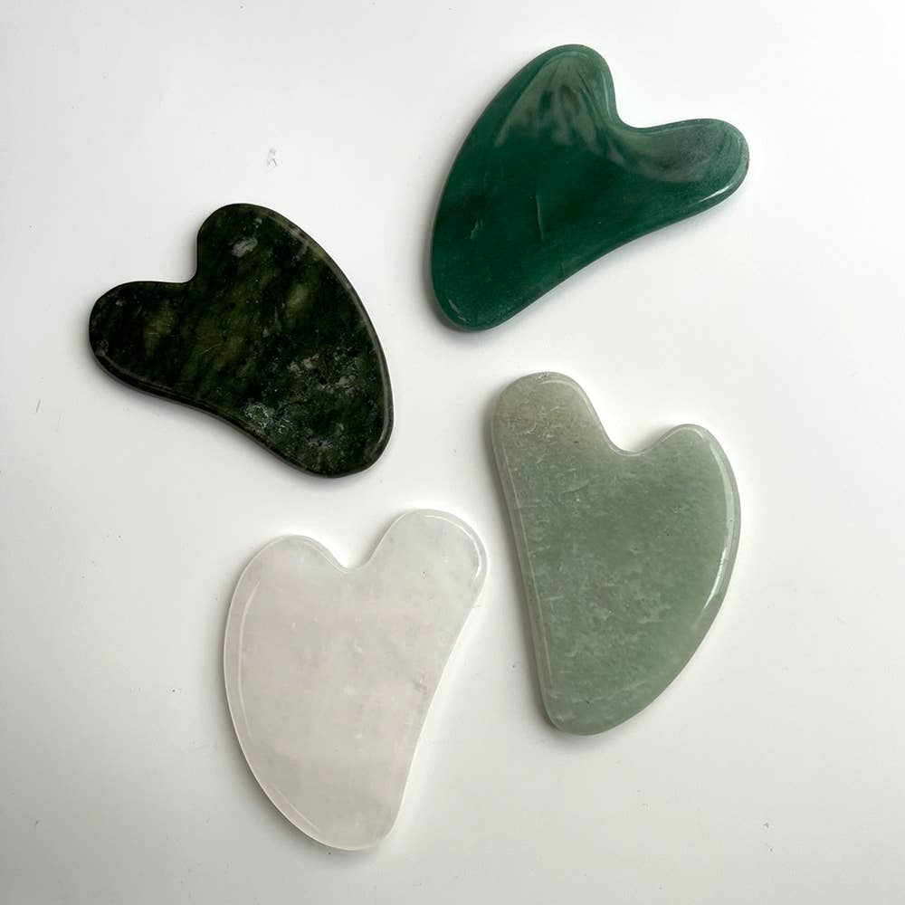 Gua Sha Facial Massage Tool, 8x5cm