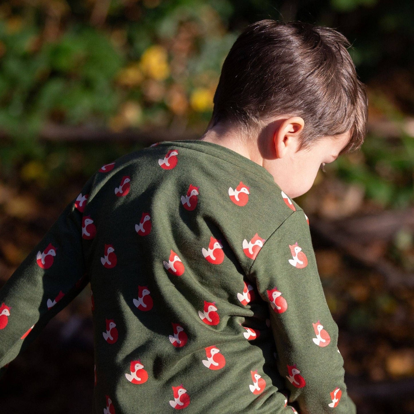 Little Fox Organic T-Shirt & Jogger Playset
