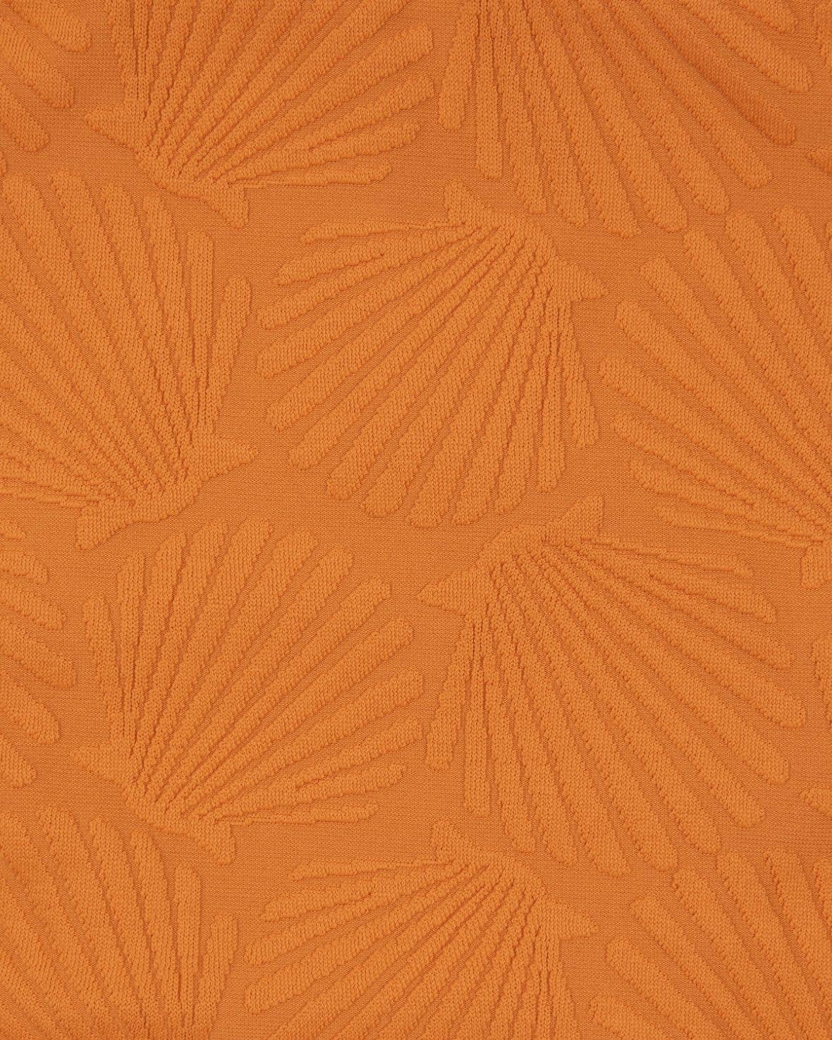 Chelsea Peers - Jacquard Shell Reversible High Waisted Bikini Bottoms - Orange
