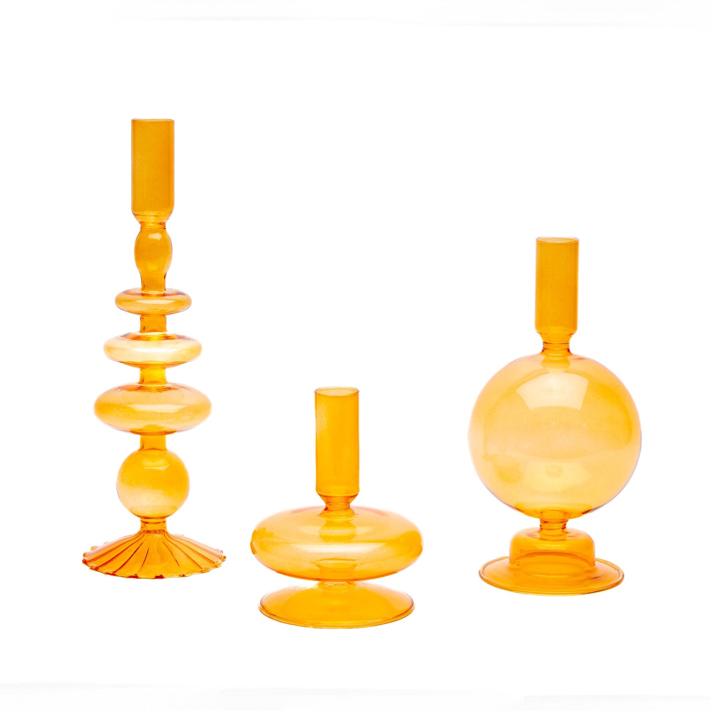 The Glass House Wholesale Interiors Ltd. - Pillar Candle Holders