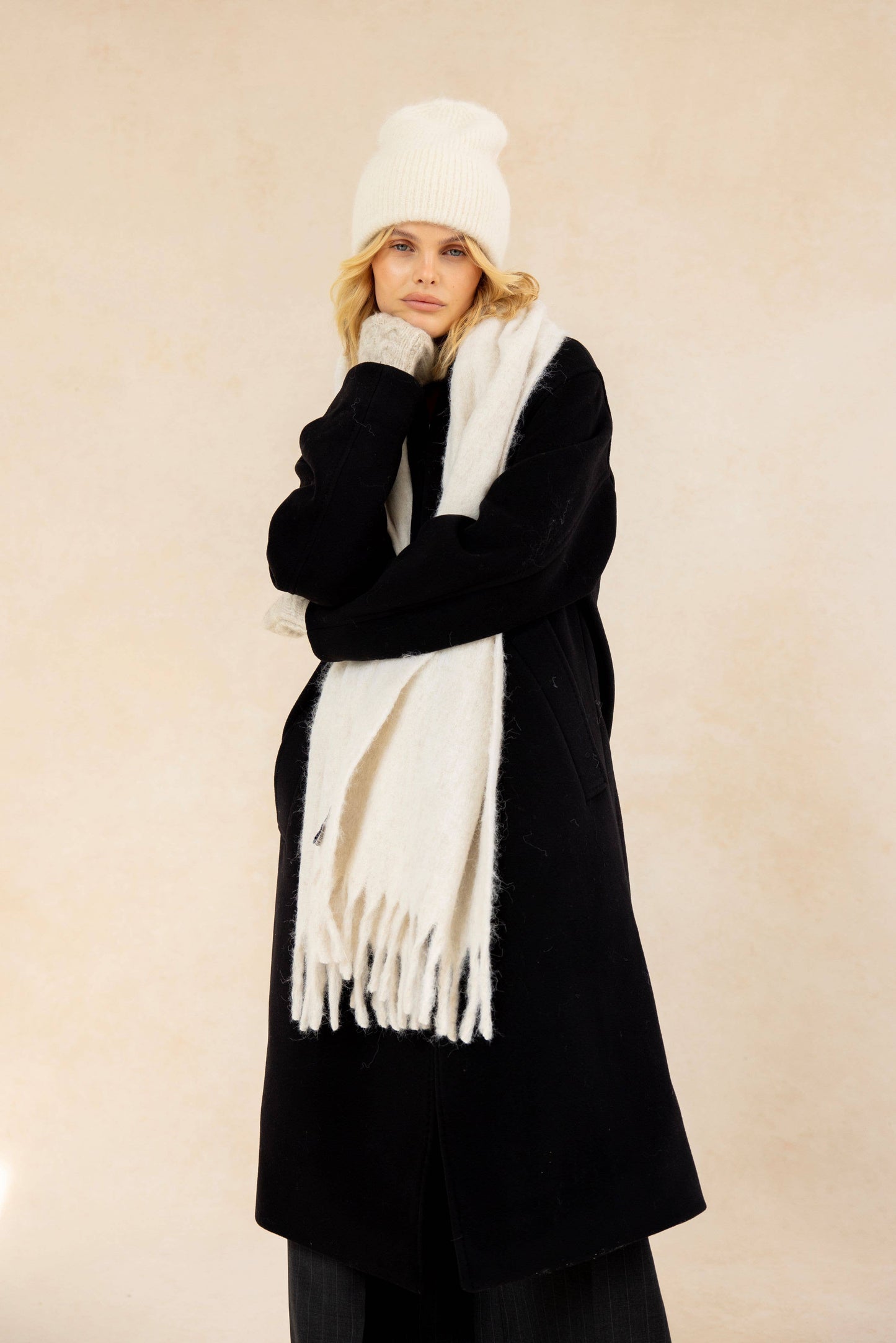 ARCTIC FOX & CO. - The Alpaca Beanie - Arctic White