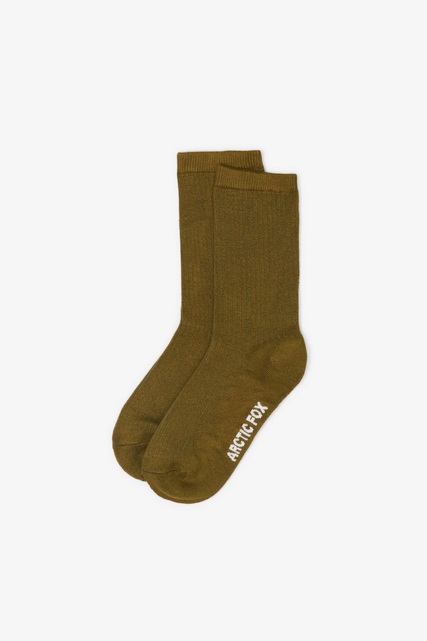 ARCTIC FOX & CO. - The Everyday Socks - 100% Bamboo - Khaki
