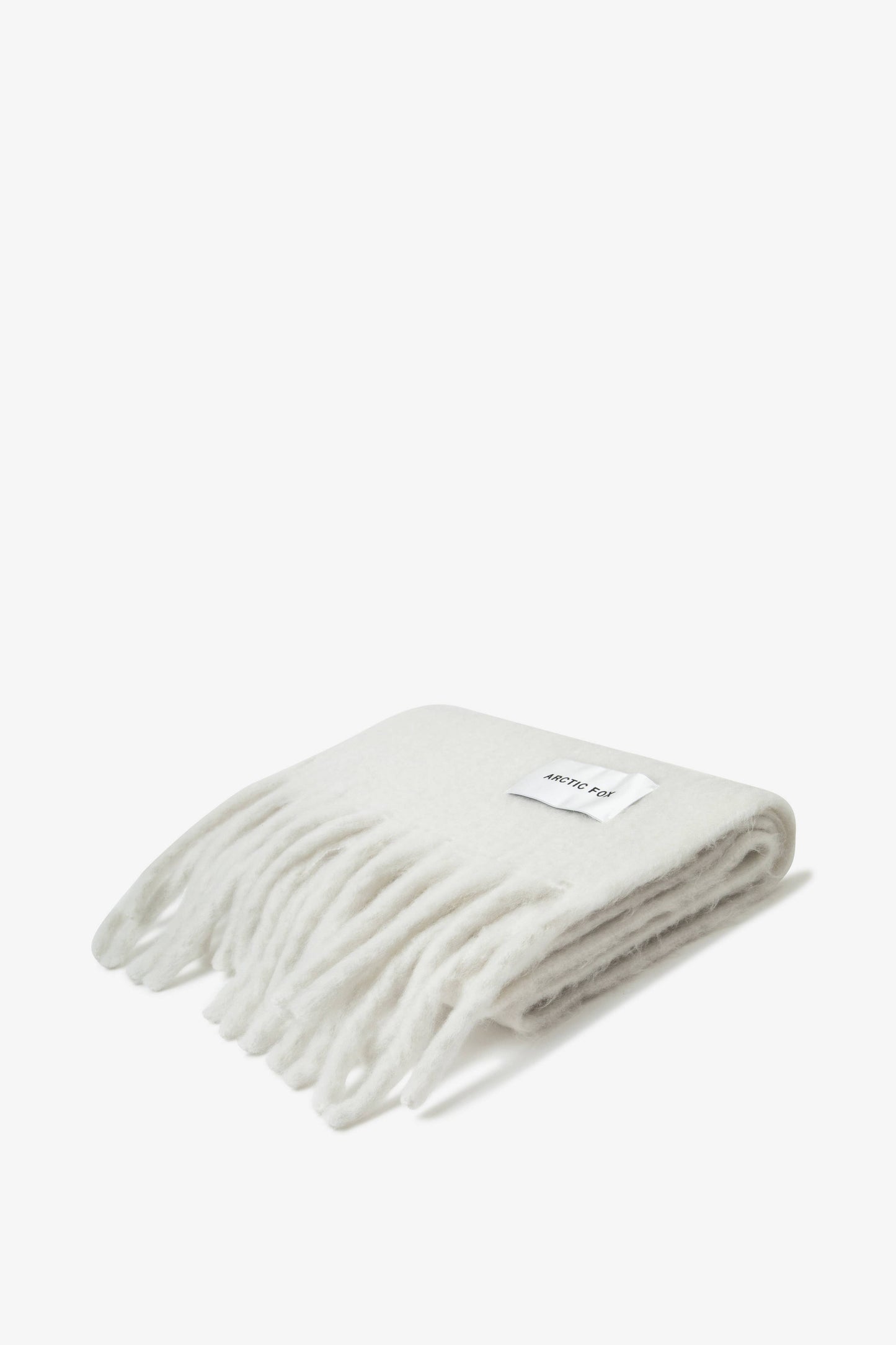 ARCTIC FOX & CO. - The Stockholm Scarf - 100% Recycled - Polar White - AW24