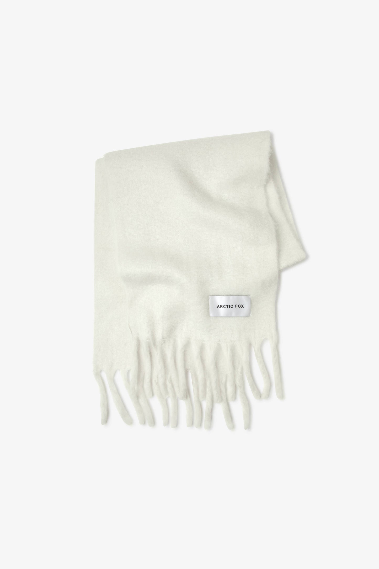 ARCTIC FOX & CO. - The Stockholm Scarf - 100% Recycled - Polar White - AW24