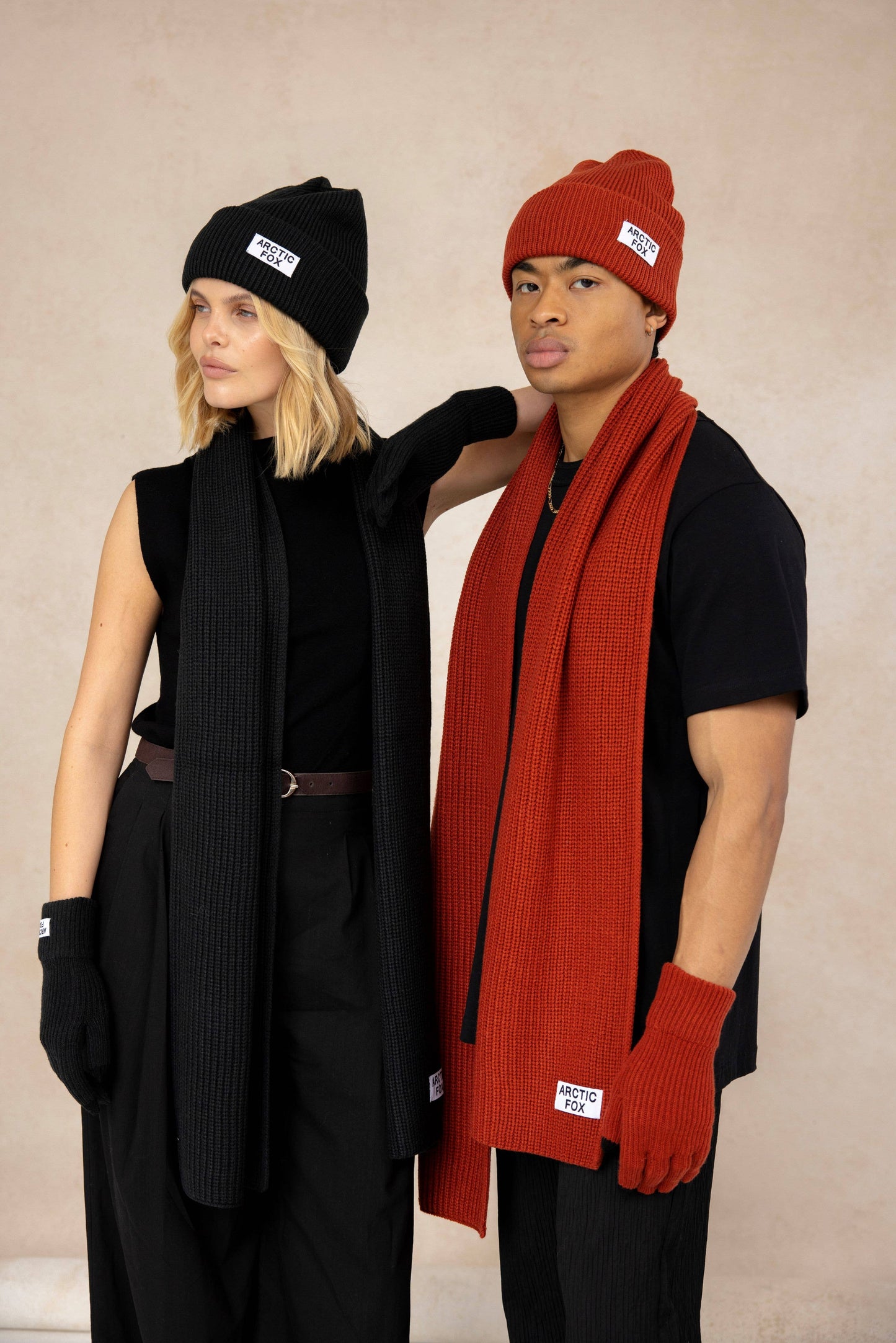 ARCTIC FOX & CO. - Recycled Bottle Beanie - Black Onyx - AW24