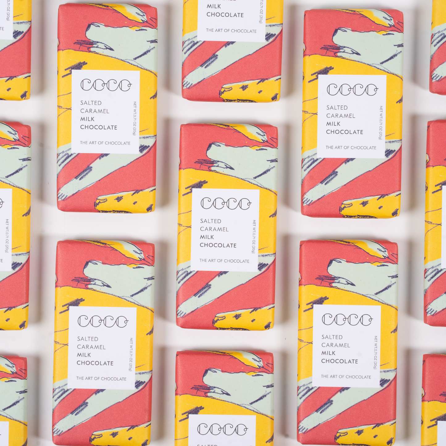 COCO Chocolatier - Salted Caramel (Mini Chocolate Bar 20g)