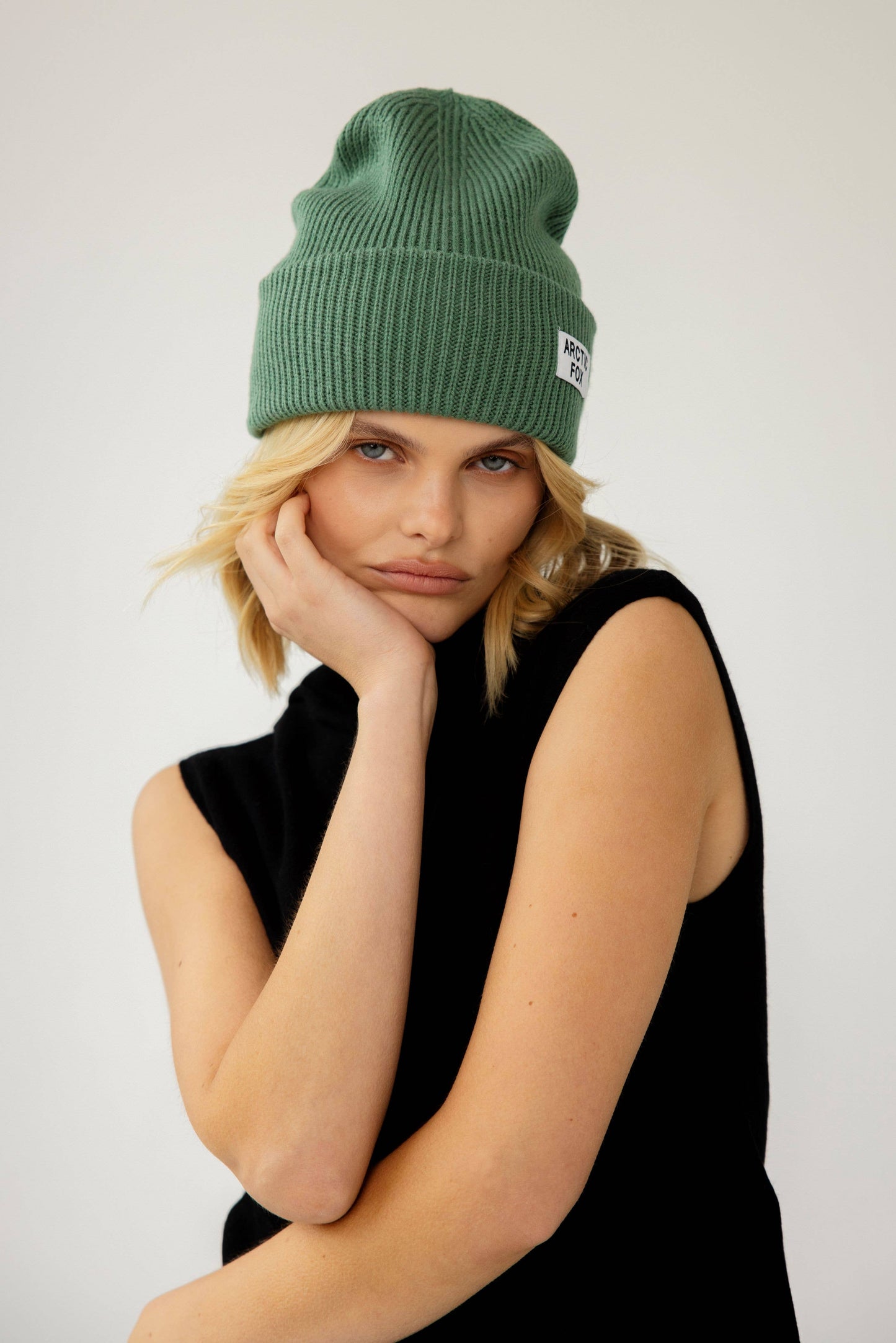 ARCTIC FOX & CO. - Recycled Bottle Beanie - Forest Fern