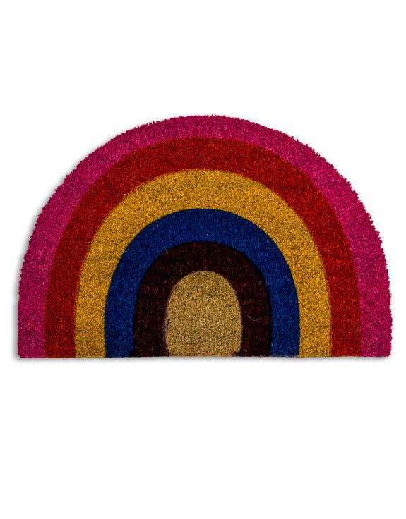 McGowan & Rutherford Ltd - Colourful Rainbow Doormat