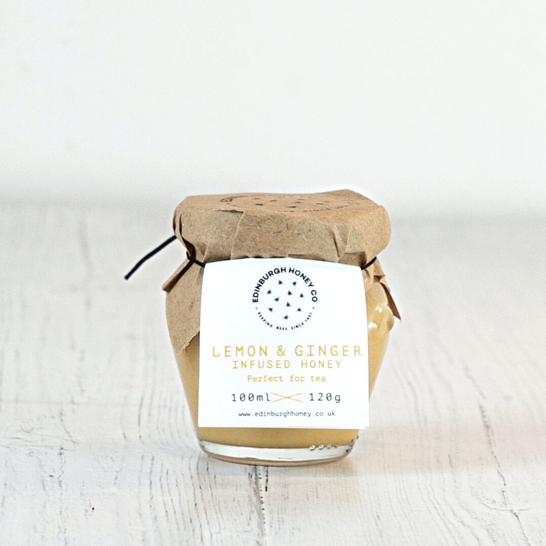 Edinburgh Honey Co - Lemon & Ginger Infused honey 120g