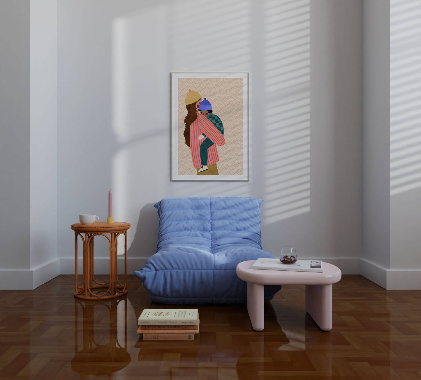 Bea Müller - Mum and Boy - Art Print