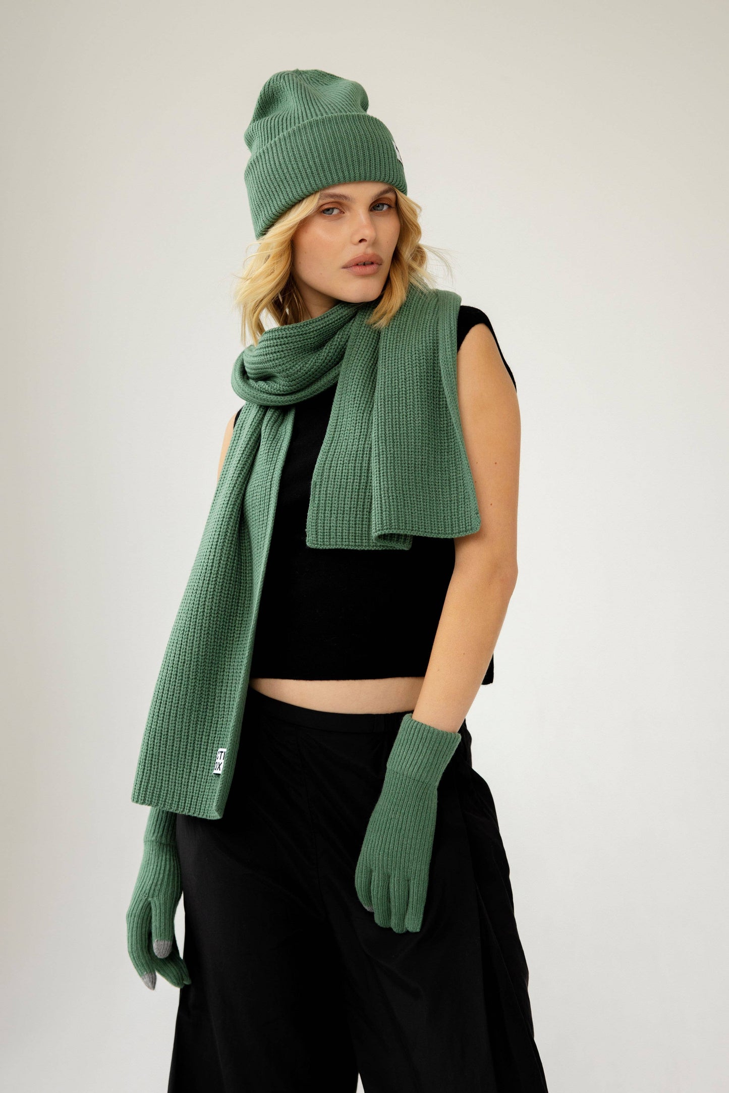 ARCTIC FOX & CO. - Recycled Bottle Beanie - Forest Fern