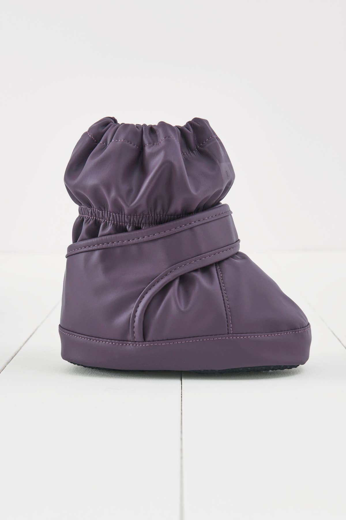 Grass & Air - Amethyst Purple PU Showerproof Baby Bootie
