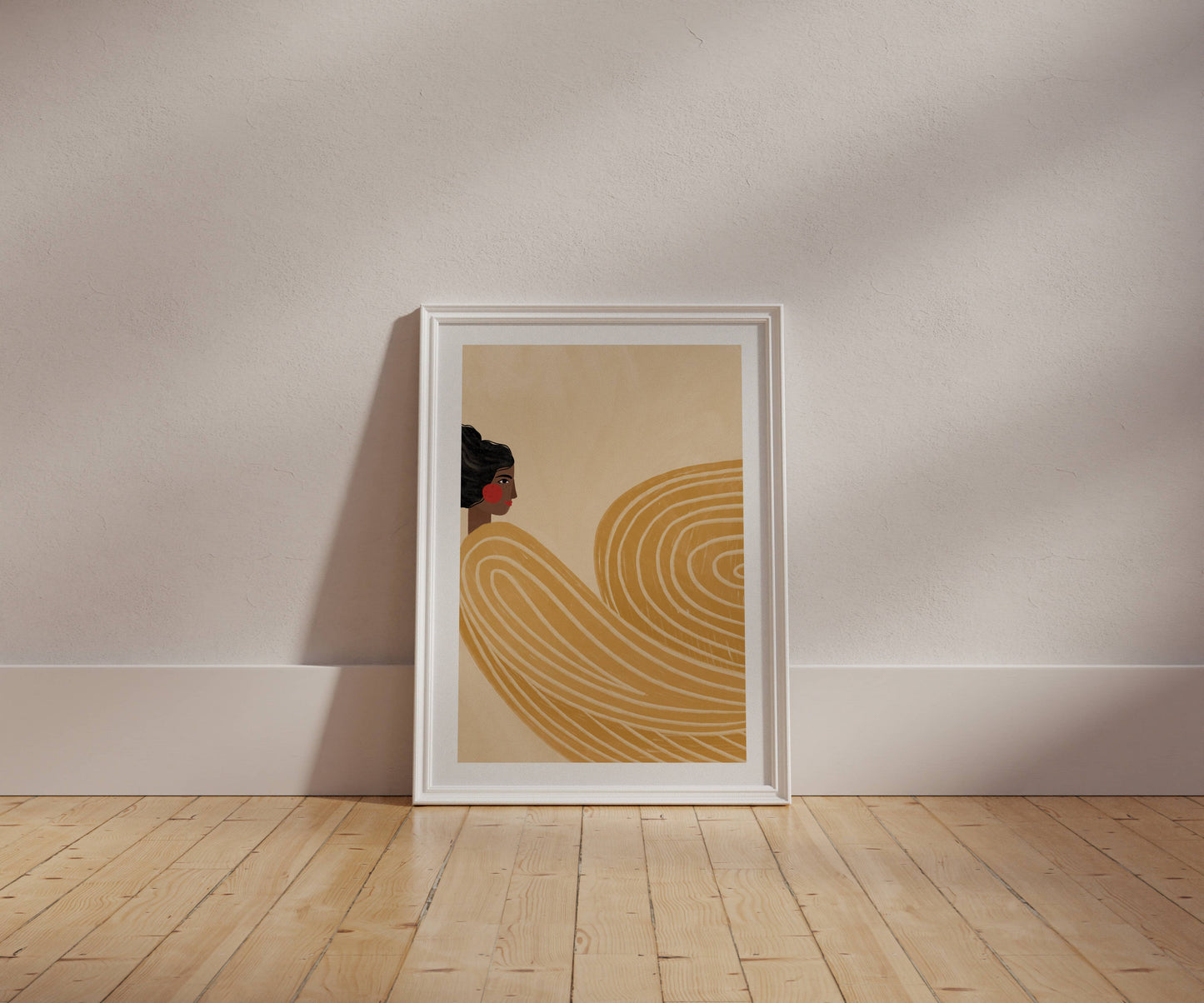Bea Müller - The Woman With The Yellow Dress - Art Print