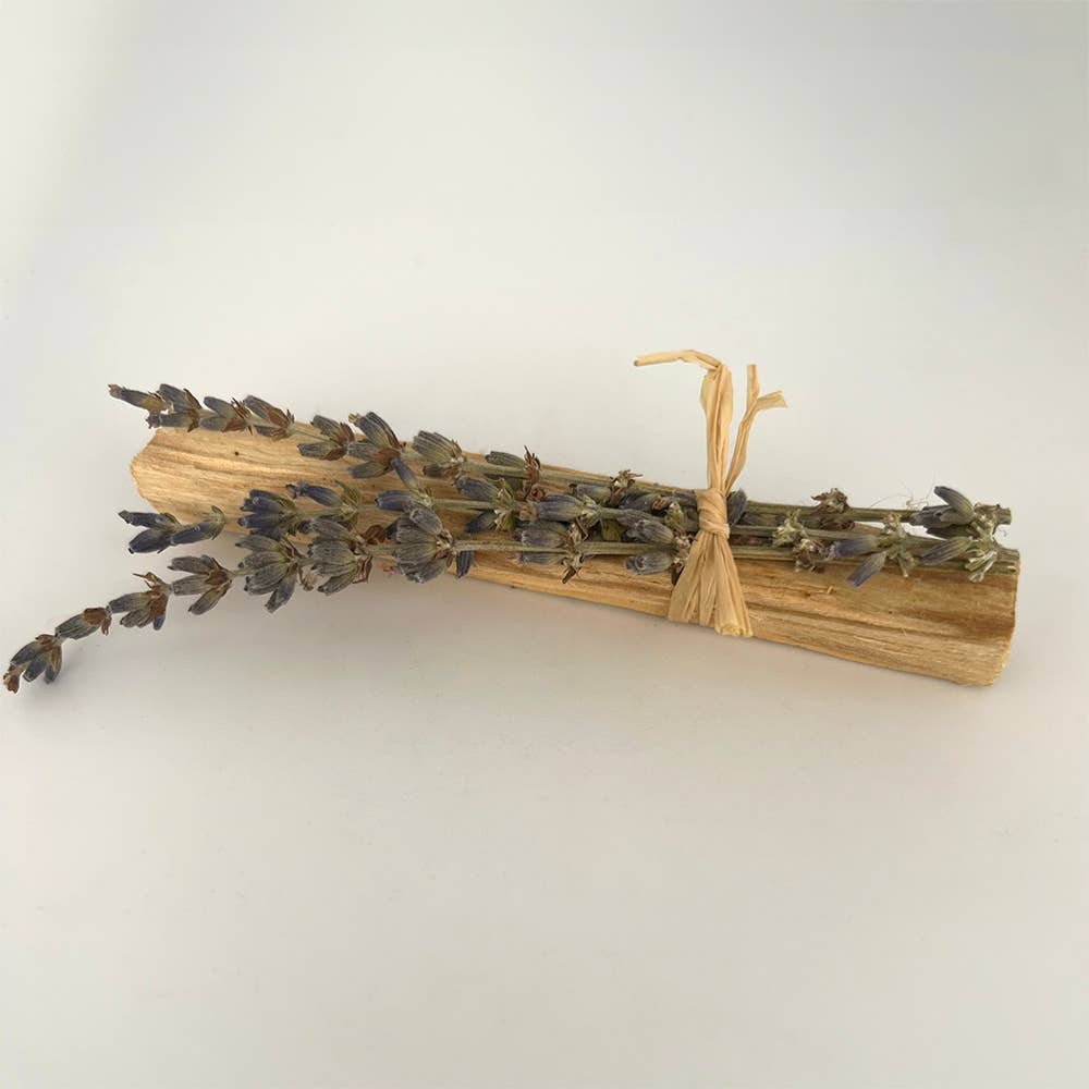 Mini Smudge Cluster, Palo Santo with Lavender