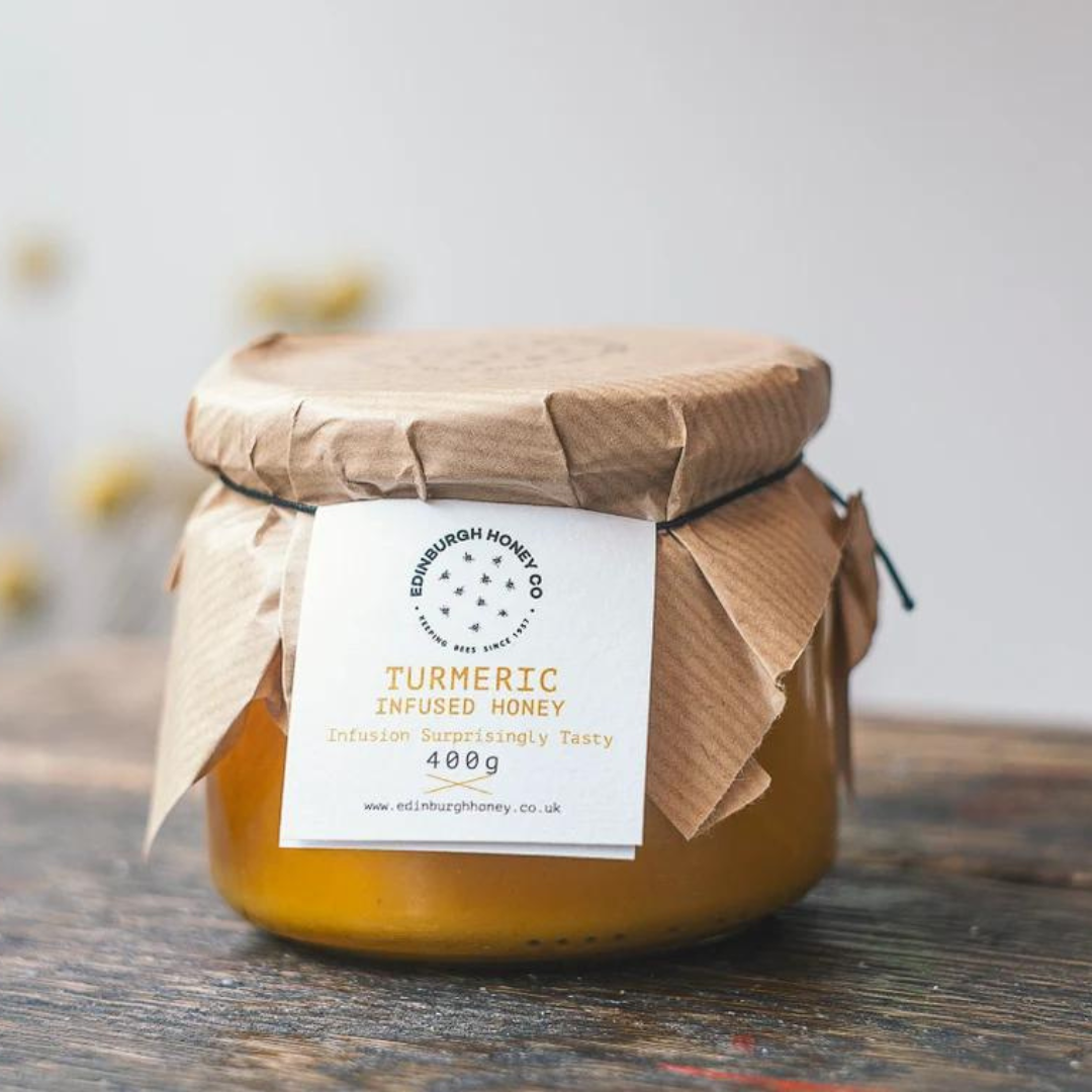 Edinburgh Honey Co - Turmeric Infused Honey 120g