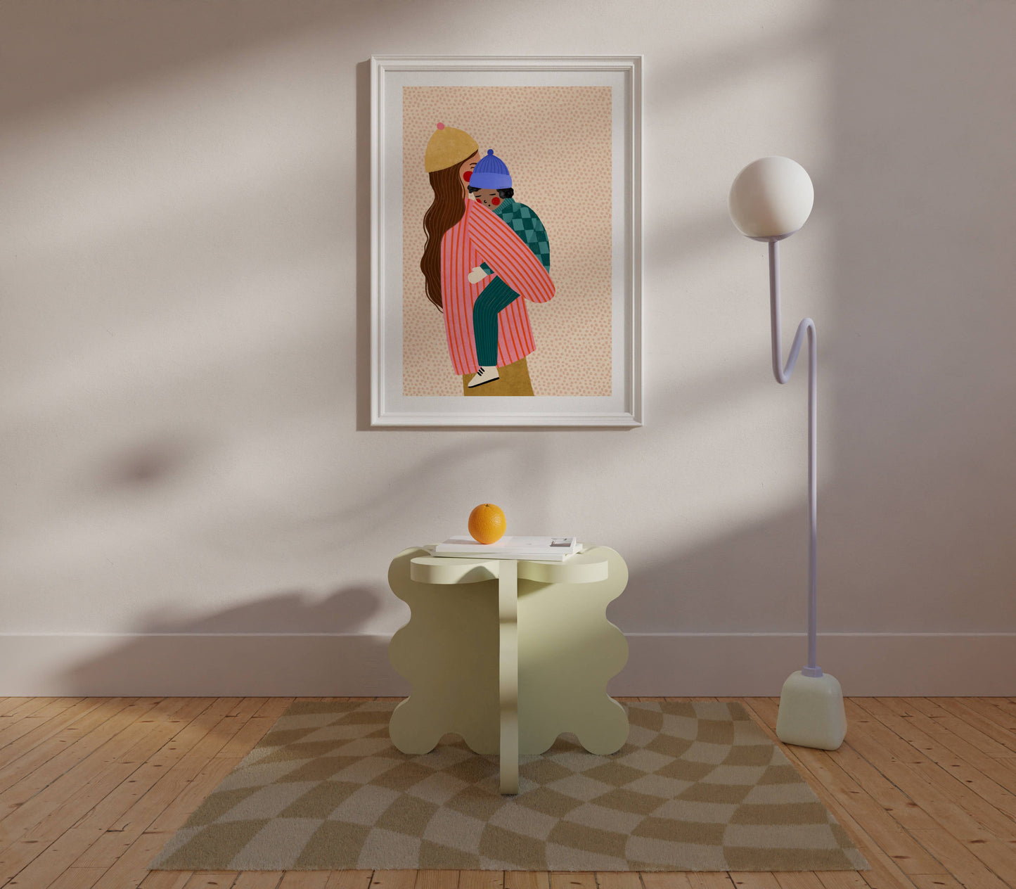 Bea Müller - Mum and Boy - Art Print