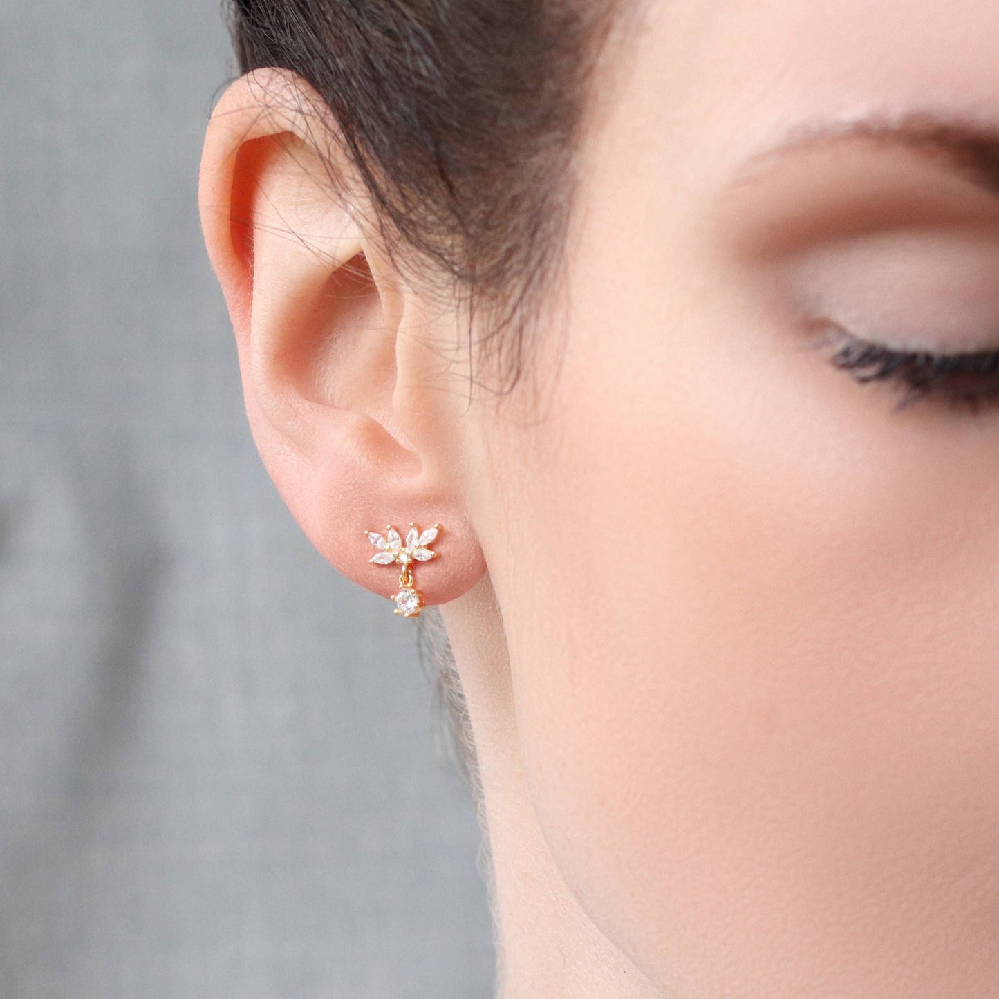 Silk Purse, Sow's Ear - Oak Leaf Japanese Stud Earrings