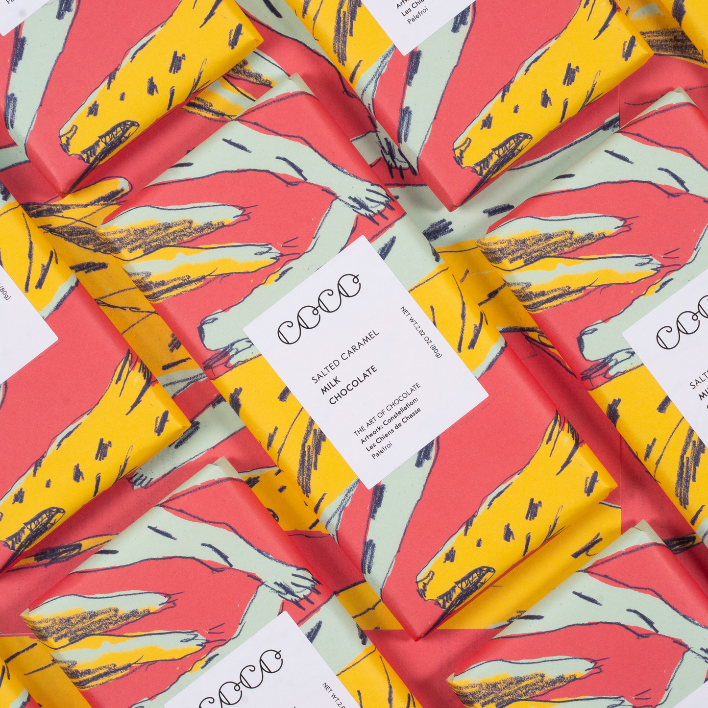 COCO Chocolatier - Salted Caramel Milk Chocolate Bar 80g