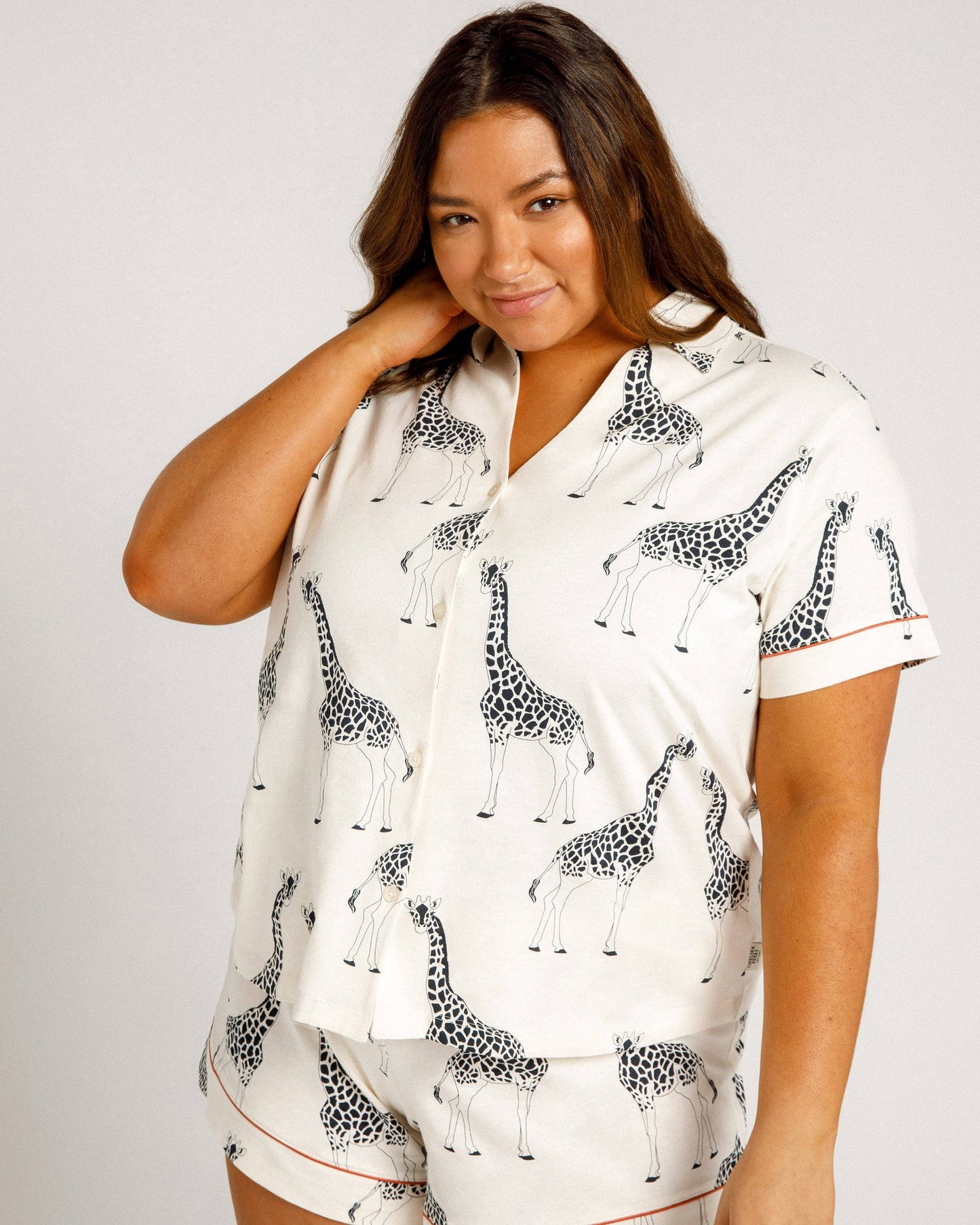 Chelsea Peers - Curve Organic Cotton Giraffe Print