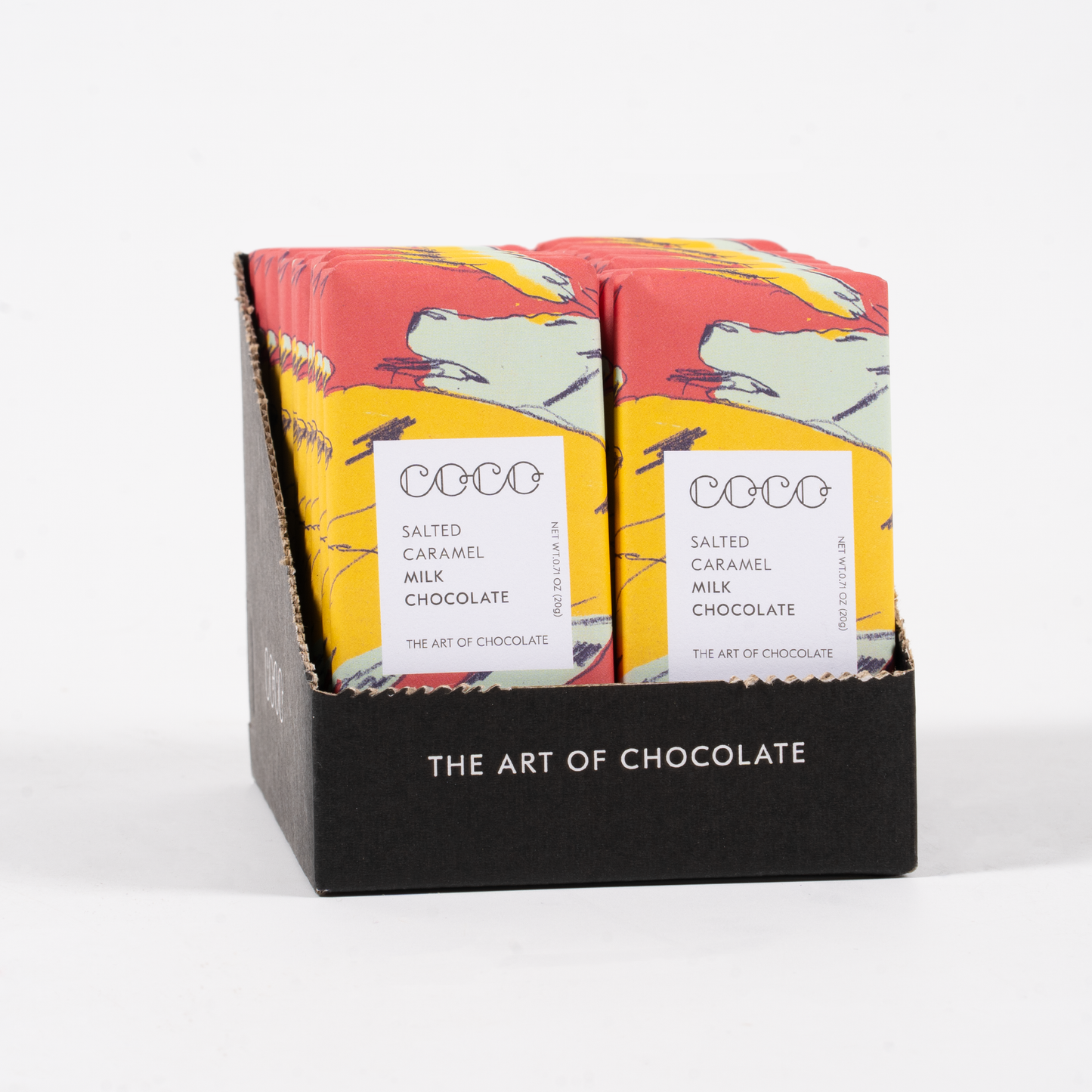COCO Chocolatier - Salted Caramel (Mini Chocolate Bar 20g)