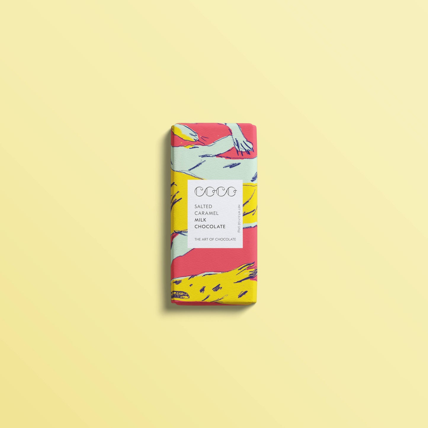 COCO Chocolatier - Salted Caramel (Mini Chocolate Bar 20g)