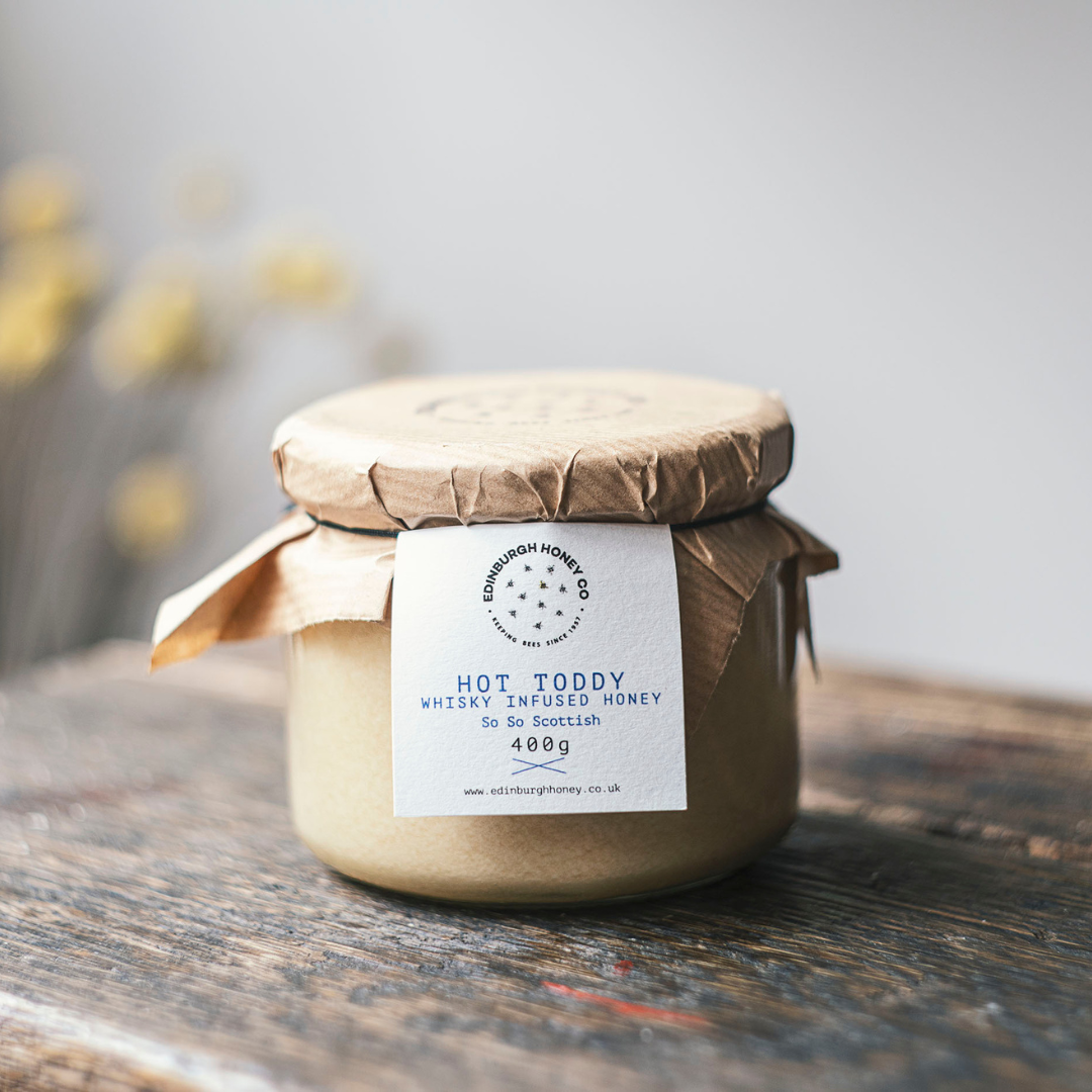 Edinburgh Honey Co - Hot Toddy- Whisky Infused Honey 120g