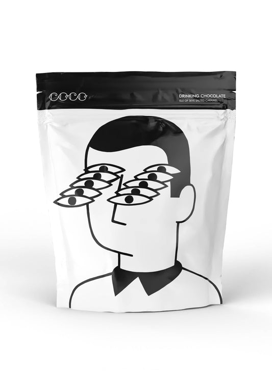 COCO Chocolatier - 1kg Isle of Skye Sea Salted Caramel Drinking Chocolate