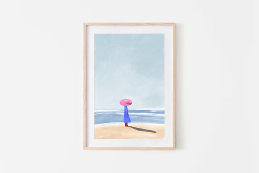 Bea Müller - Ocean View - Art Print