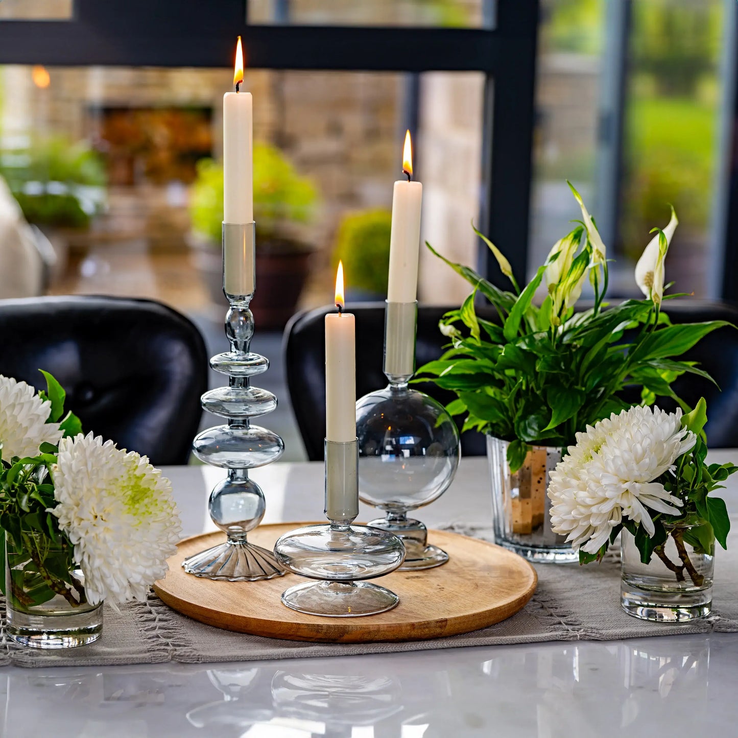 The Glass House Wholesale Interiors Ltd. - Pillar Candle Holders