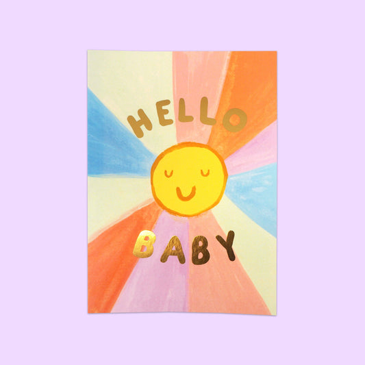Eleanor Bowmer - Baby Sunshine Card
