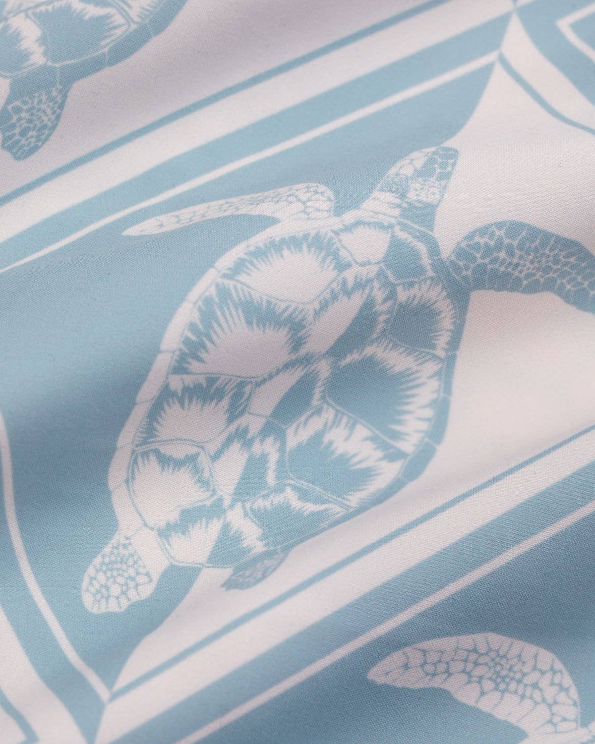 Chelsea Peers - Kids Tiled Turtle Print Swim Shorts