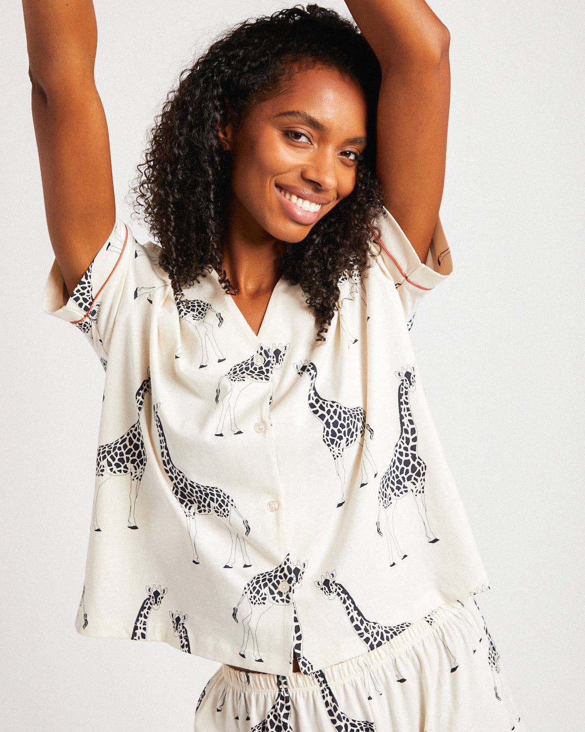 Chelsea Peers - Organic Cotton Giraffe Print