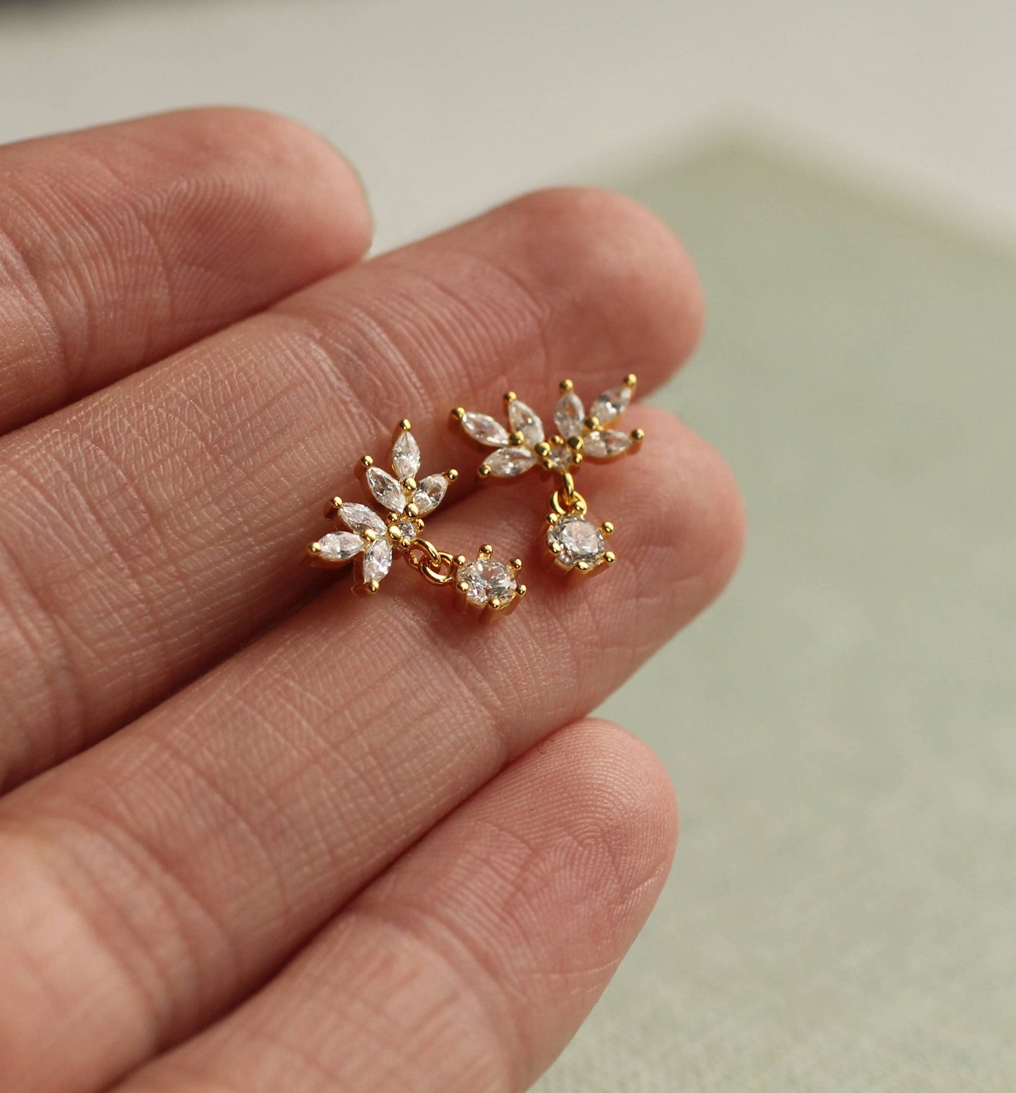 Silk Purse, Sow's Ear - Oak Leaf Japanese Stud Earrings
