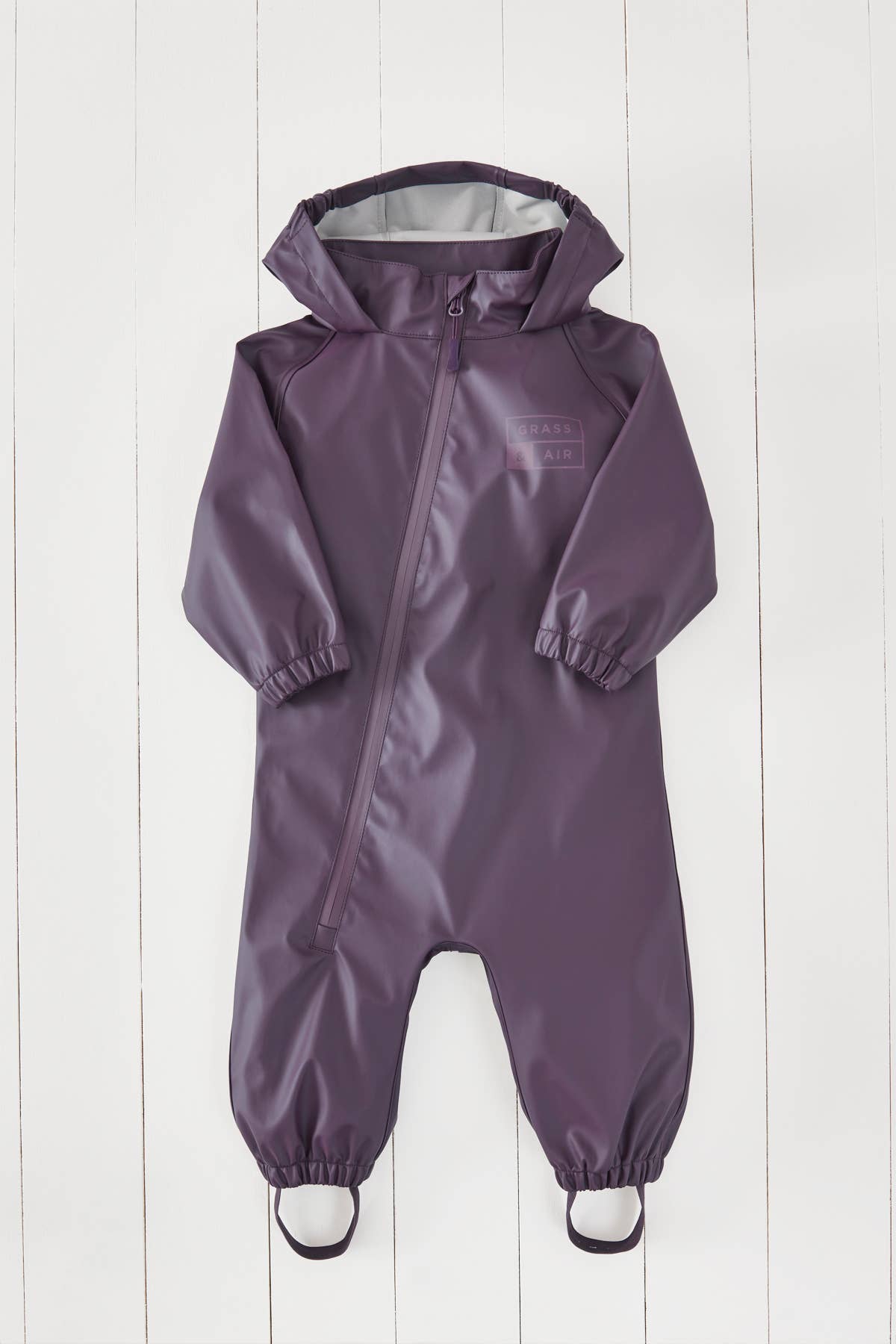 Grass & Air - Amethyst Purple Kids  Puddlesuit