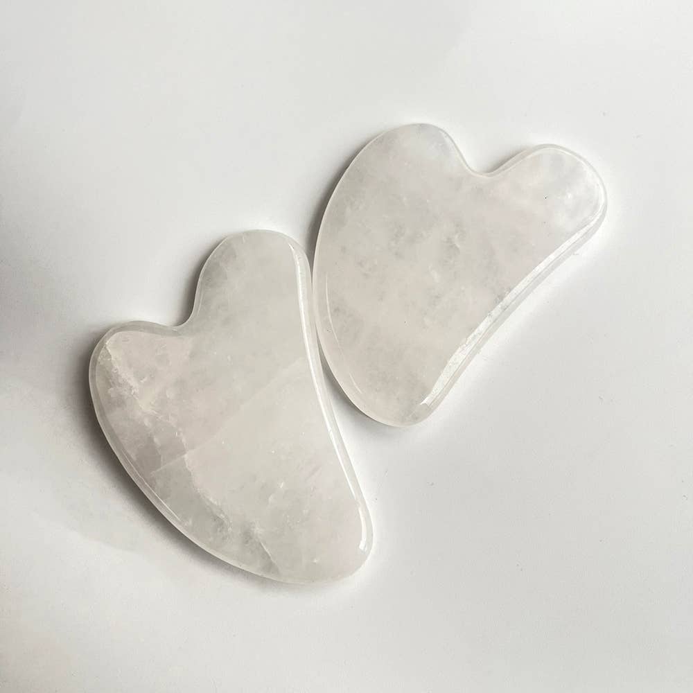 Gua Sha Facial Massage Tool, 8x5cm