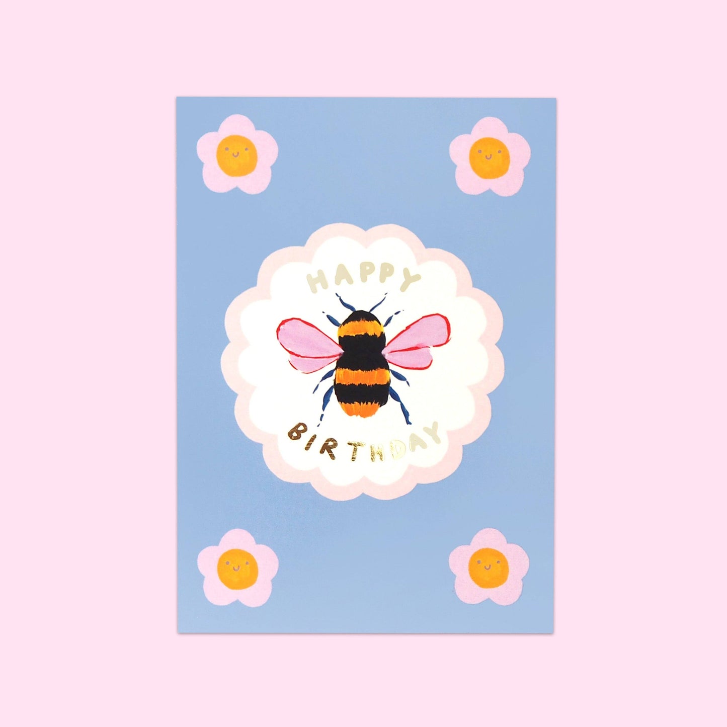 Eleanor Bowmer - Happy Birthday Bee Card