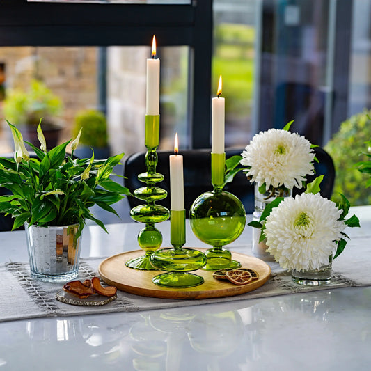 The Glass House Wholesale Interiors Ltd. - Pillar Candle Holders
