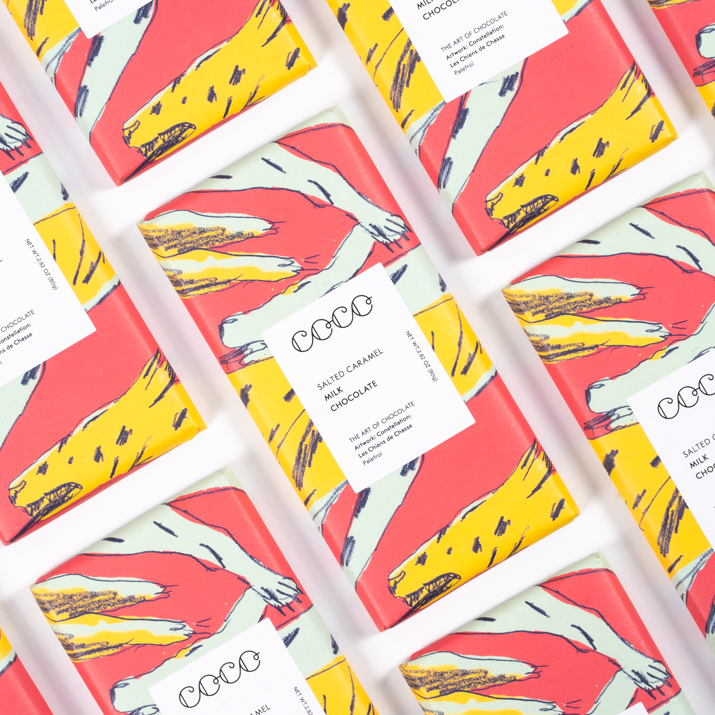 COCO Chocolatier - Salted Caramel Milk Chocolate Bar 80g